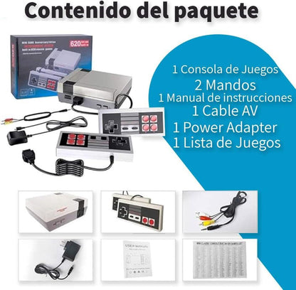 Mini consola de videojuegos 620