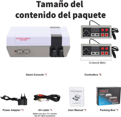 Mini consola de videojuegos 620